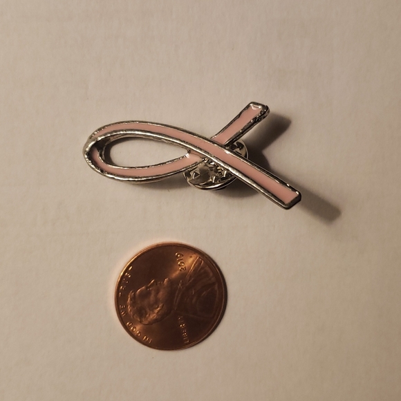 Support Breast Cancer Pin - Picture 2 of 2